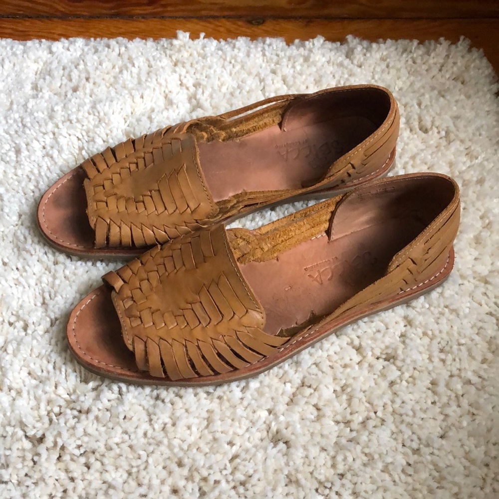 Happy Go Lucky Huarache Sandal